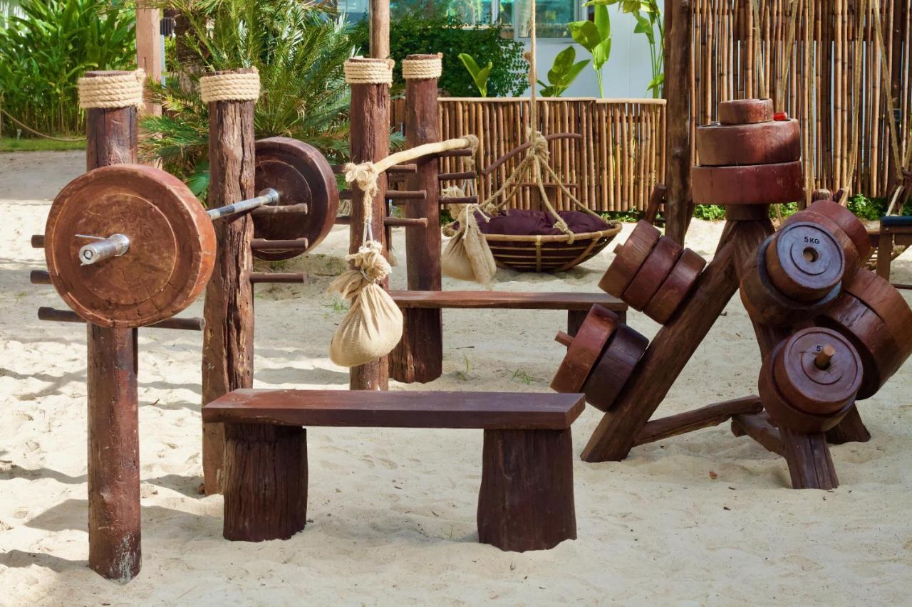 Wild Wood X Hansa Beach Fitness Resort Thongsala Exterior foto
