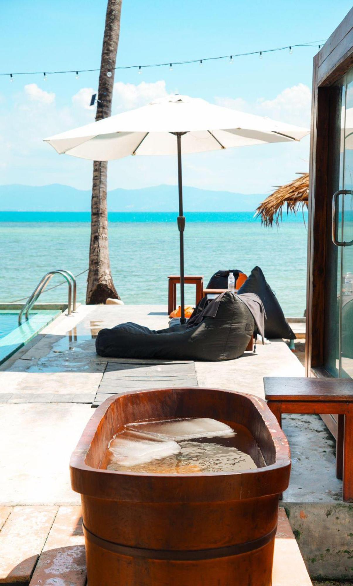 Wild Wood X Hansa Beach Fitness Resort Thongsala Exterior foto